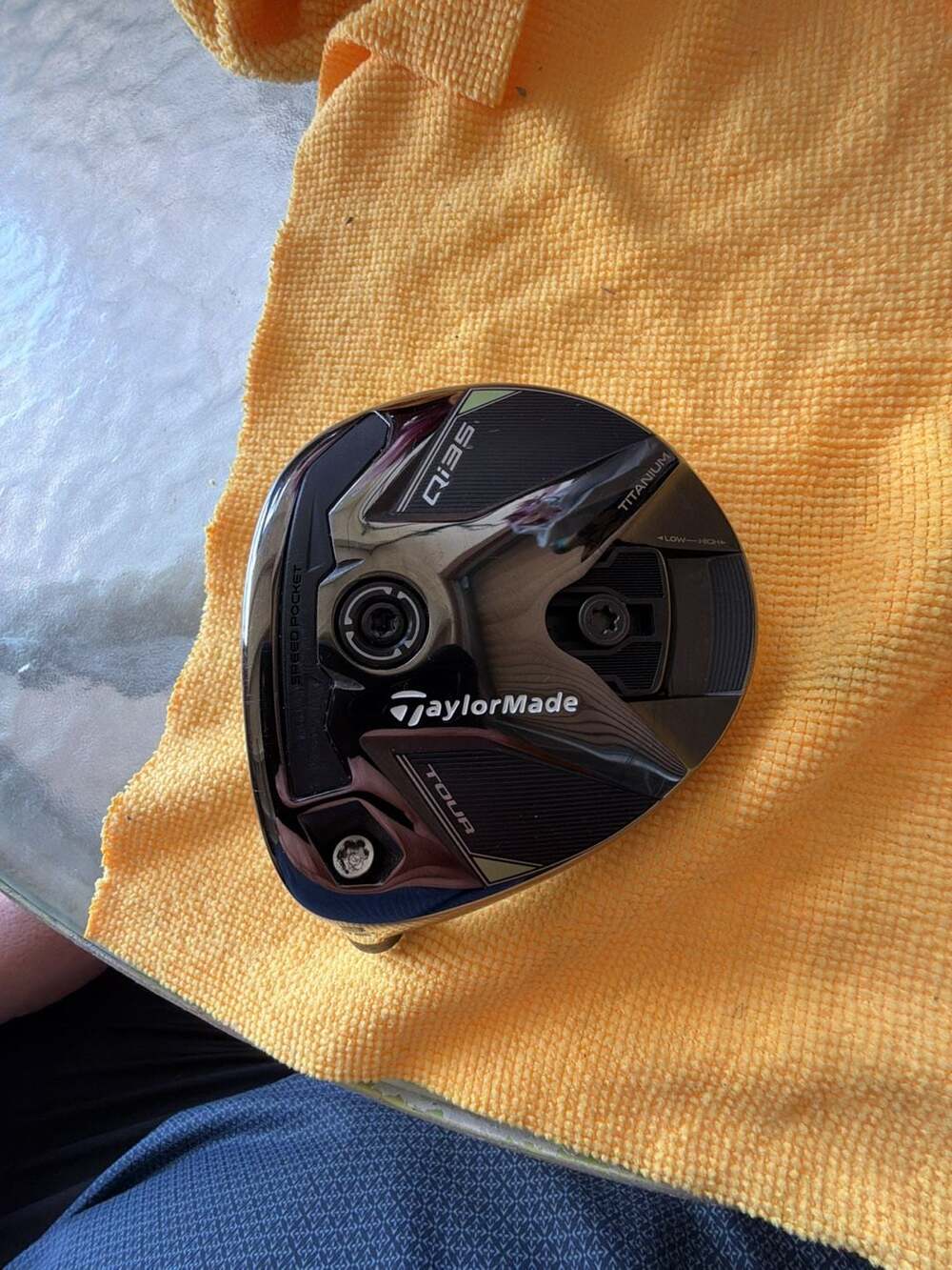 Taylormade LH Qi35 Tour 3 Wood 15 Degree Fairway Wood Head Only